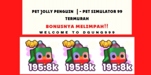 Pet Jolly penguin Rainbow | - Cheapest Pet Simulator 99
