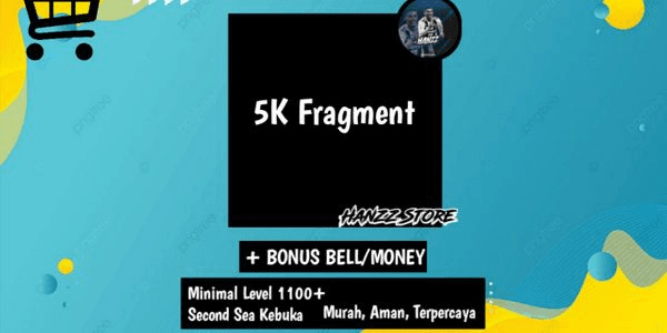 Gambar Product 5K Fragments - Blox Fruit