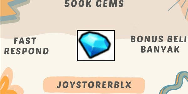 Gambar Product 500,000 Gems
