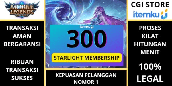 Gambar Product Starlight Membership (300 Diamond)