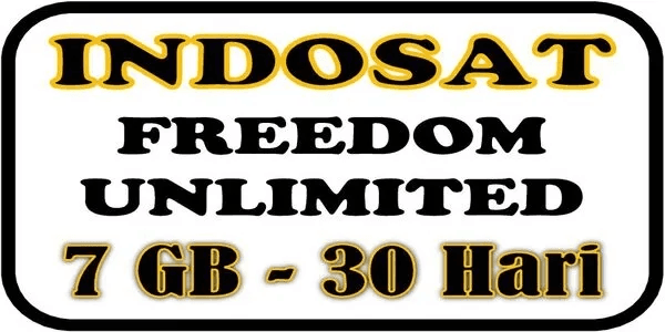 Freedom Unlimited 7GB (30 Hari)