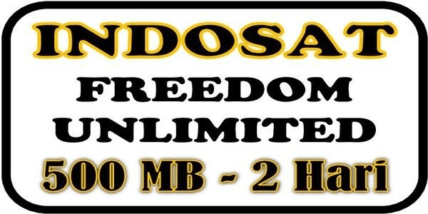 Gambar Product Freedom Unlimited 500MB (2 Hari)