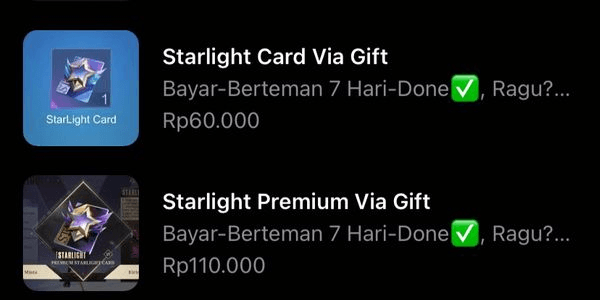 Gambar Product Starlight Basic
