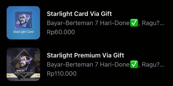Gambar Product Starlight Premium