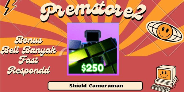 Gambar Product (Exclusive) Shield Commander | Toilet Tower Defense