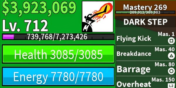 Gambar Product Bloxfruit Account Level 700 [3M Money] For Gacha, Raid Etc