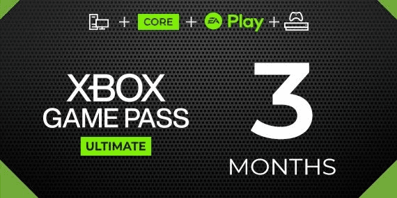 Gambar Product Xbox Game Pass Ultimate 3 Bulan