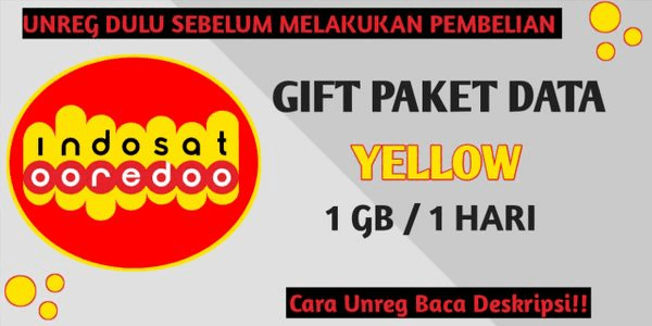 Gambar Product Yellow 1GB (1 Hari)