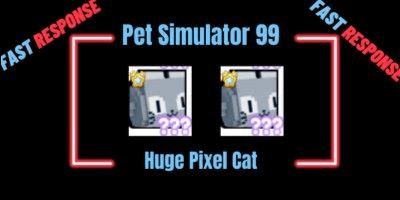 Gambar Product Huge Pixel Cat