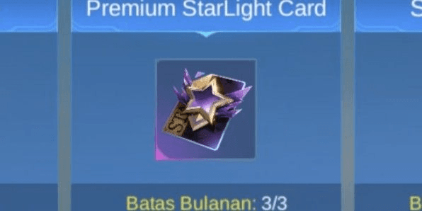 Gambar Product StarLight Card Premium