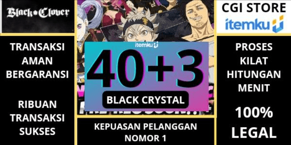 Gambar Product 40 Premium Black Crystals + 3 Black Crystals