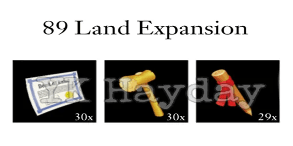 89 Land Expansion Materials (30,30,29)