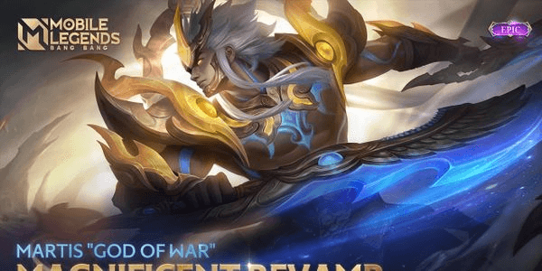Gambar Product SKIN MOBILE LEGENDS MARTIS GOD OF WAR ( SKIN EPIC MARTIS ) / SKIN ML / SKIN EPIC / DIAMOND ML / DM ML / EFEK RECALL TAS TAS TAS / AKUN ML