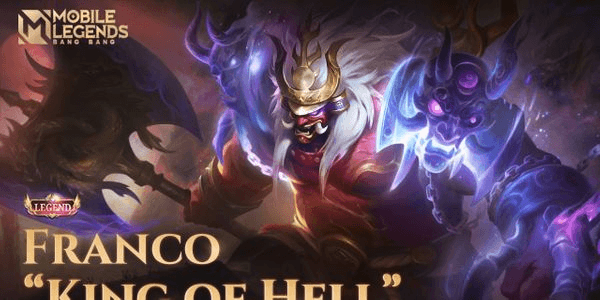 Gambar Product SKIN MOBILE LEGENDS FRANCO KING OF HELL ( SKIN LEGEND FRANCO ) / SKIN ML / SKIN EPIC / DIAMOND ML / DM ML / EFEK RECALL TAS TAS TAS / AKUN ML