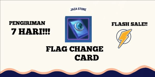 Gambar Product National Flag Card