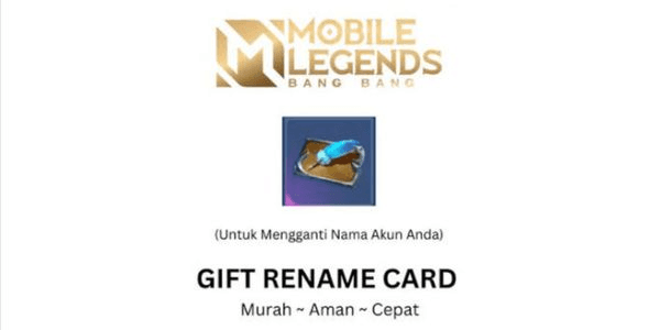 Gambar Product Name Change Card