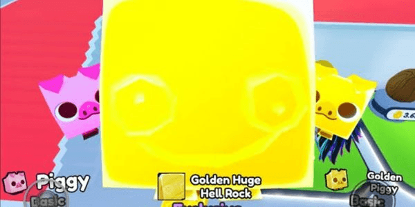 Gambar Product GOLDEN HUGE HELL ROCK | Transfer red