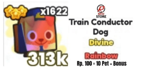 Gambar Product Train Conductor Dog