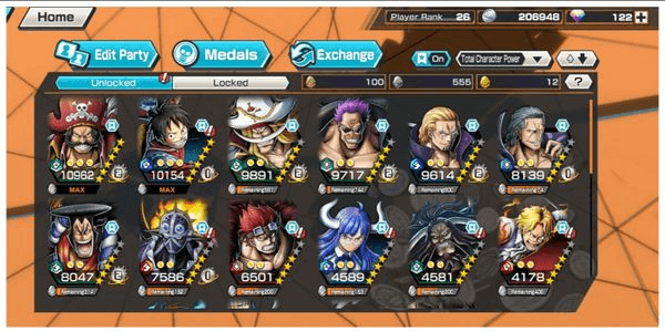 Gambar Product [Android/IOS] 3 Extreme Roger MAX, Zephyr*5, oden | King, ulti, prime Rayleigh, young doffy, jack, marco wano O93