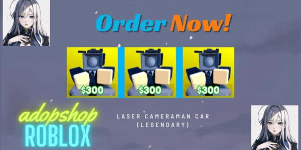 Gambar Product ( Legendary ) Laser Cameraman Car - Toilet Tower Defense
