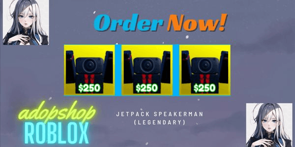 Gambar Product ( Legendary ) Jetpack Speakerman - Toilet Tower Defense