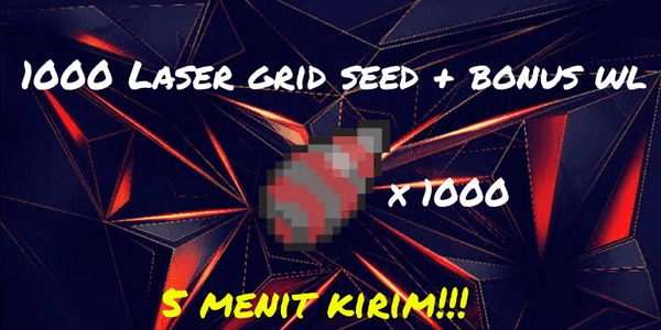 Gambar Product 1000 Laser grid seed + bonus Wls