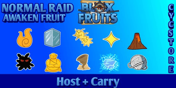 Gambar Product Normal Raid Blox Fruit (Free to Choose)