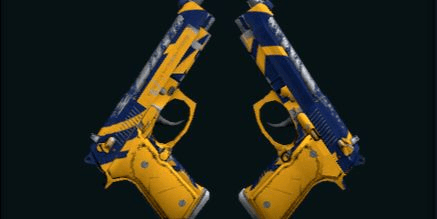 Gambar Product Dual Berettas | Marina (Restricted Pistol)