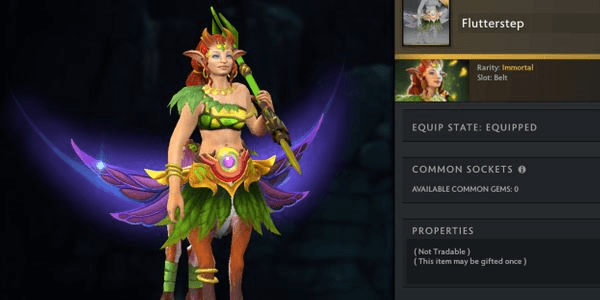 Gambar Product Flutterstep (Immortal TI11 Enchantress)