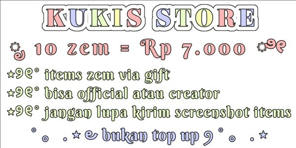 Gambar Product Item total harga 10 Zems