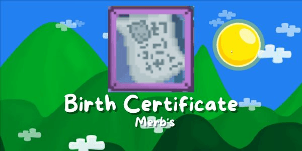 Gambar Product Birth Certificate