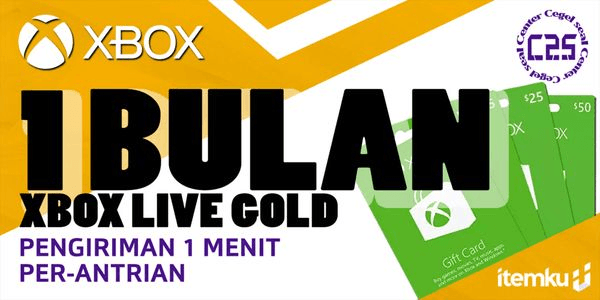 Gambar Product Xbox Live Gold 1 Month