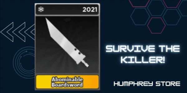 Gambar Product STK! Survive The Killer - Abominable Boardsword