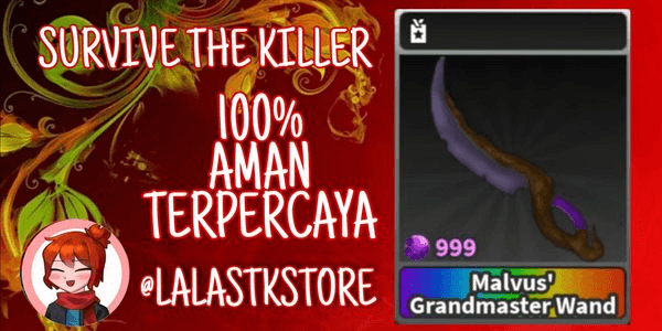 Gambar Product Malvus's Grandmaster Wand | Survive The Killer (STK)