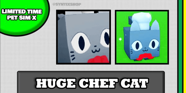 Gambar Product Huge Chef Cat (Limited) - (Pet Simulator x)