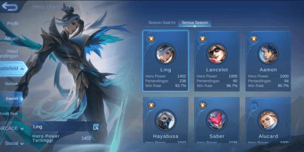 Gambar Product Skin Ling COLLECTOR account