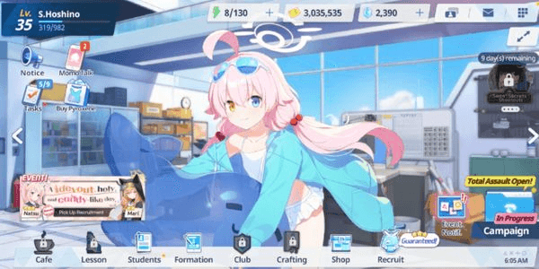 Gambar Product STARTER BLUE ARCHIVE LIMITED IZUNA & S.HOSHINO