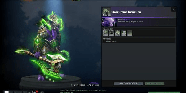 Gambar Product Claszureme Incursion (Bundle Faceless Void Collector's Cache TI 10)