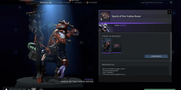 Gambar Product Spoils of the Vodou Rover (Bundle Witch Doctor)