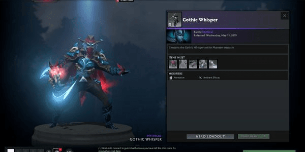 Gambar Product Gothic Whisper (Phantom Assassin Set)