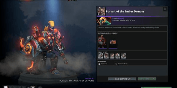 Gambar Product Pursuit of the Ember Demons (Huskar Set)