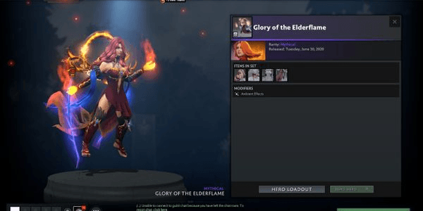 Gambar Product Glory of the Elderflame (Bundle Lina Collector's Cache TI 10)