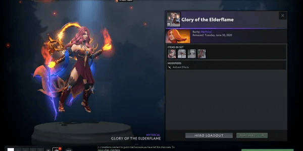 Glory of the Elderflame (Bundle Lina Collector's Cache TI 10)