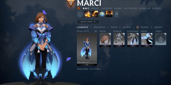 Gambar Product Blue Horizons (Marci Set Diretide 2022 Collector's Cache)