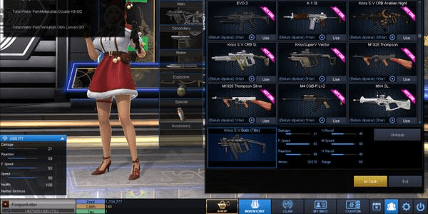 Gambar Product B1 + KRISS ARABIAN 30DAY + FANG BLADE ALIEN 30D
