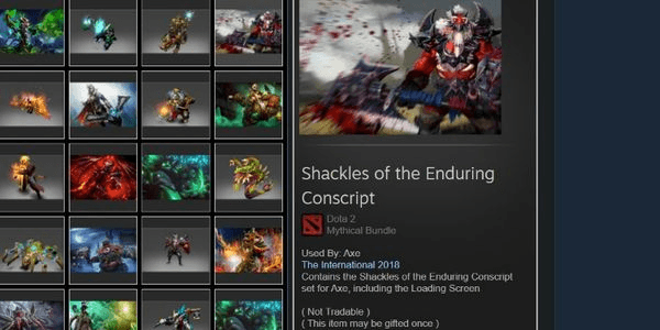 Gambar Product Shackles of the Enduring Conscript (Axe Set)