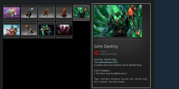 Gambar Product Grim Destiny (Wraith King Set)