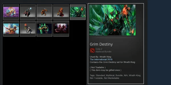 Grim Destiny (Wraith King Set)