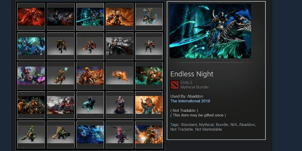 Gambar Product Endless Night (Abaddon Set)