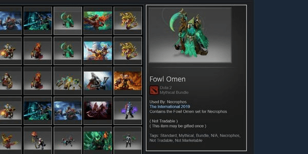 Gambar Product Fowl Omen (Necrophos Set)
